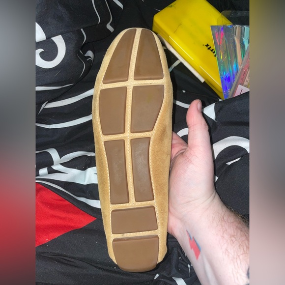 Prada Suede Moccasin Style Flats - Picture 4 of 6